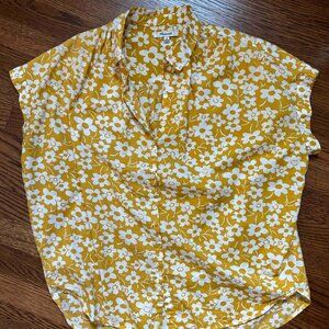 Madewell Central Shirt / Medium / Full Bloom